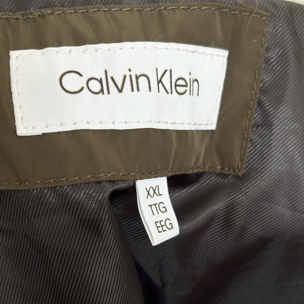 Calvin Klein Dark Olive Outerwear